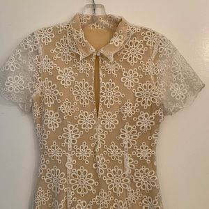 Stone Cold Fox Looking vintage white lace dress